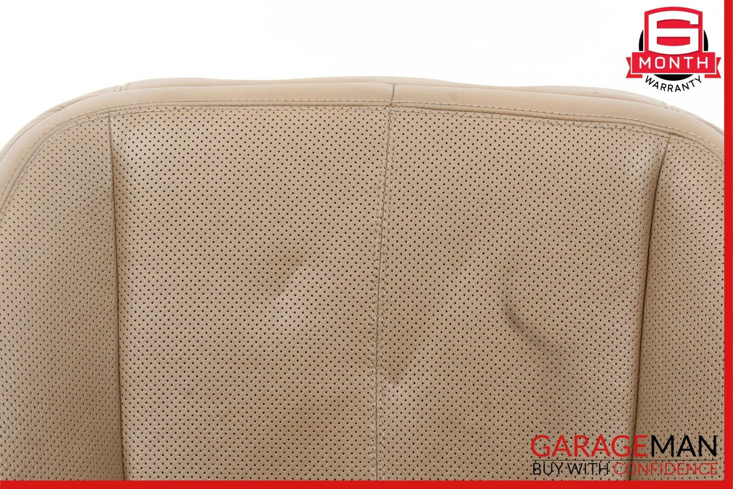 07-09 Mercedes W221 S450 S550 Front Right or Left Top Upper Seat Cushion Brown