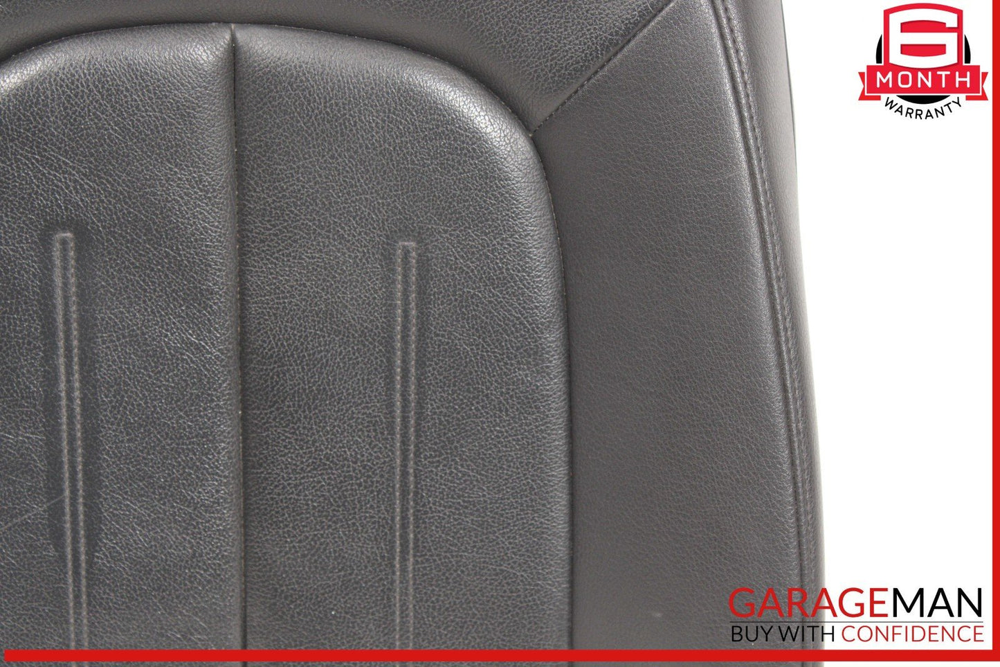12-18 Audi A7 Front Left Driver Side Top Upper Seat Cushion Cover Black OEM
