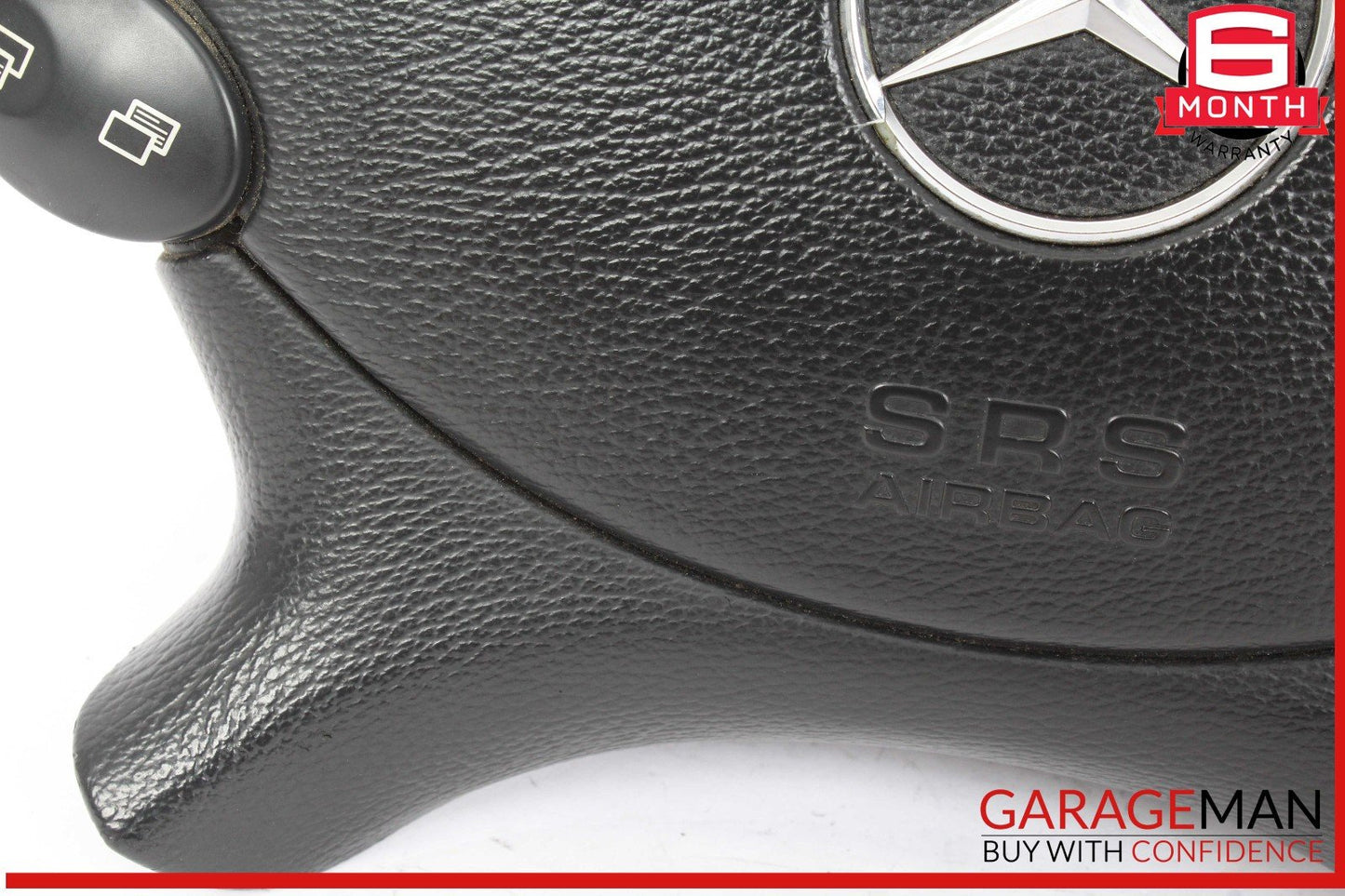 03-12 Mercedes W209 CLK55 CLS550 Steering Wheel Airbag Air Bag Black OEM