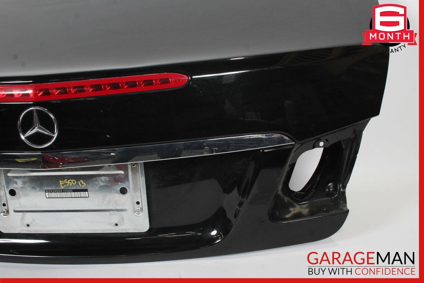 10-13 Mercedes W207 E350 E550 Convertible Rear Trunk Lid Deck Shell Panel Assy