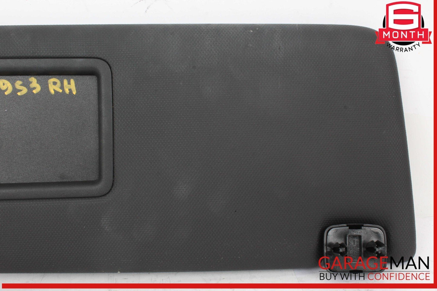17-20 Audi S3 A3 Front Right Passenger Side Sun Visor Sunvisor Black 8H0010501