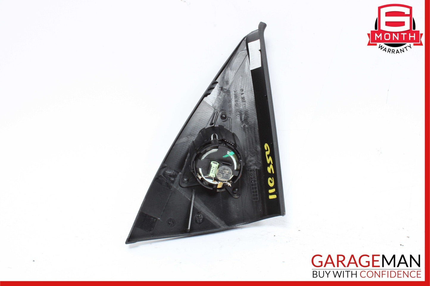 08-14 Mercedes W204 C350 C250 Front Left Side Door Panel Tweeter Cover Black OEM