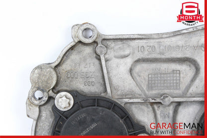 12-18 Mercedes R172 SLK350 Front Left or Right Engine Timing Chain Cover Plate
