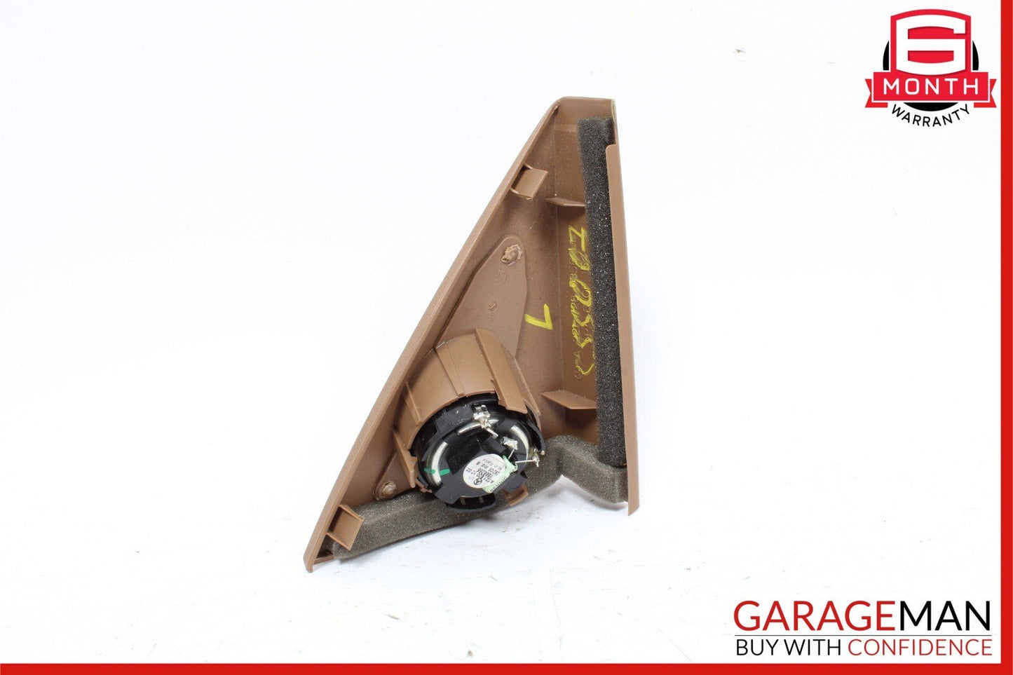 07-13 Mercedes W221 S600 S500 S550 Front Left Door Tweeter Speaker Cover Brown