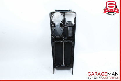 08-14 Mercedes W204 C63 AMG Center Console Armrest Cup Holder Assembly Black OEM