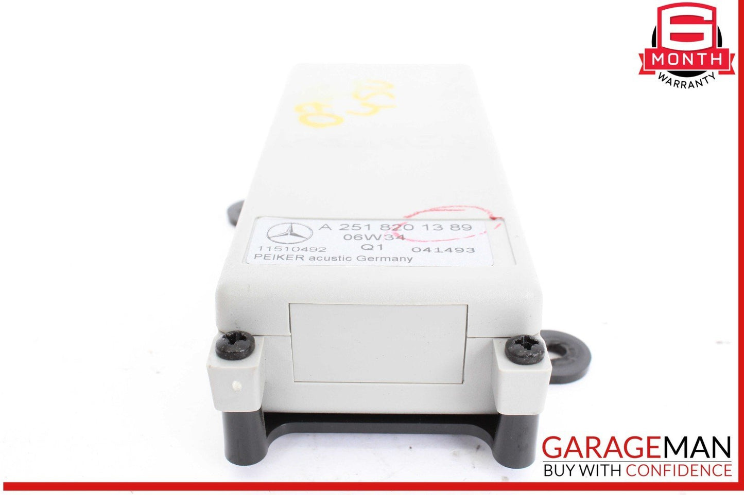 06-12 Mercedes X164 GL450 4MATIC Amplifier Amp Sound System Audio 2518201389 OEM
