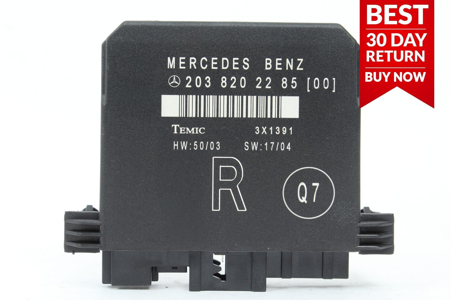 01-07 Mercedes W203 C230 C320 Rear Right Side Door Computer Control Module A95