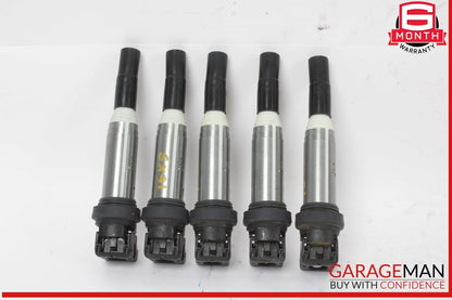 14-18 BMW X5 High Voltage Ignition Coil Set of 5 Pc 8616153-01 OEM