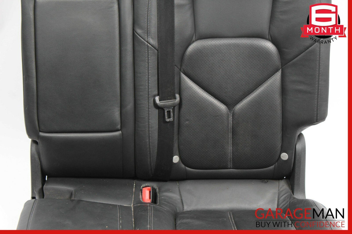 11-17 Porsche Cayenne 958 Rear Left Side Complete Seat Cushion Assembly Black