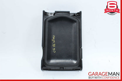 06-11 Mercedes W219 CLS500 Center Console Arm Rest Armrest Door Lid Black OEM