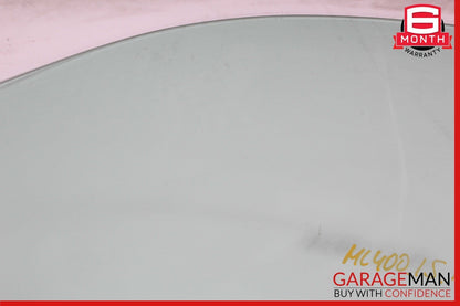 12-19 Mercedes X166 GL450 ML400 GLE43 AMG Front Right Door Window Glass Clear