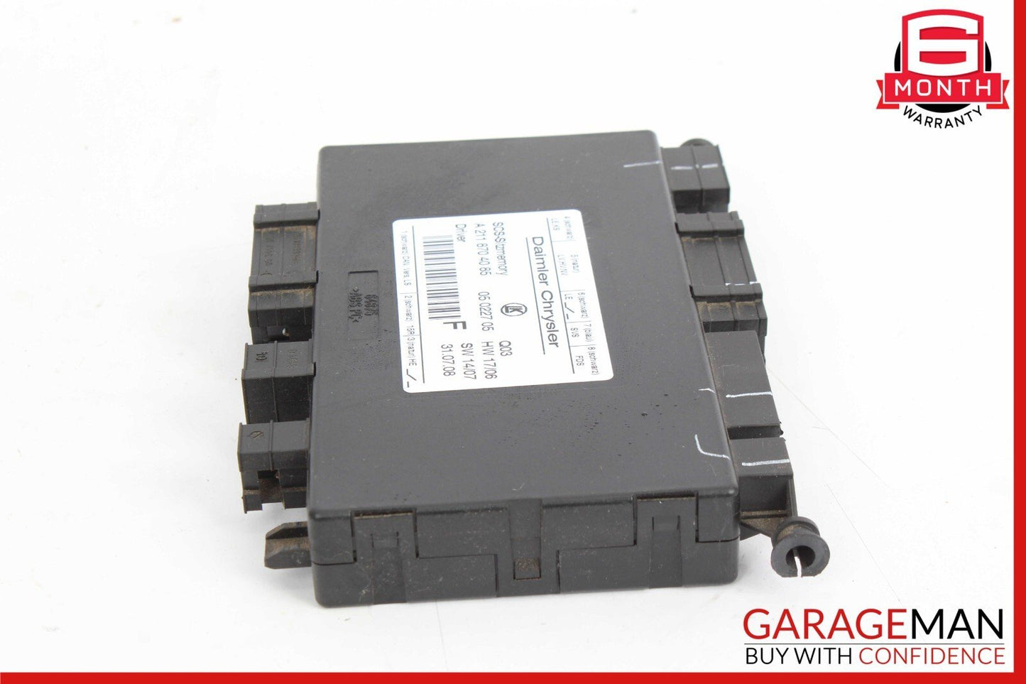 03-12 Mercedes GL550 GL350 SLK350 E350 Front Left Side Seat Control Module Unit