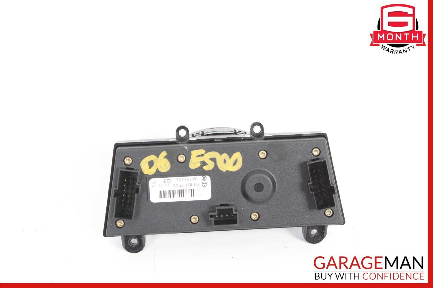 03-09 Mercedes W211 E500 CLS550 Air Suspension Control Switch 2118217158 OEM