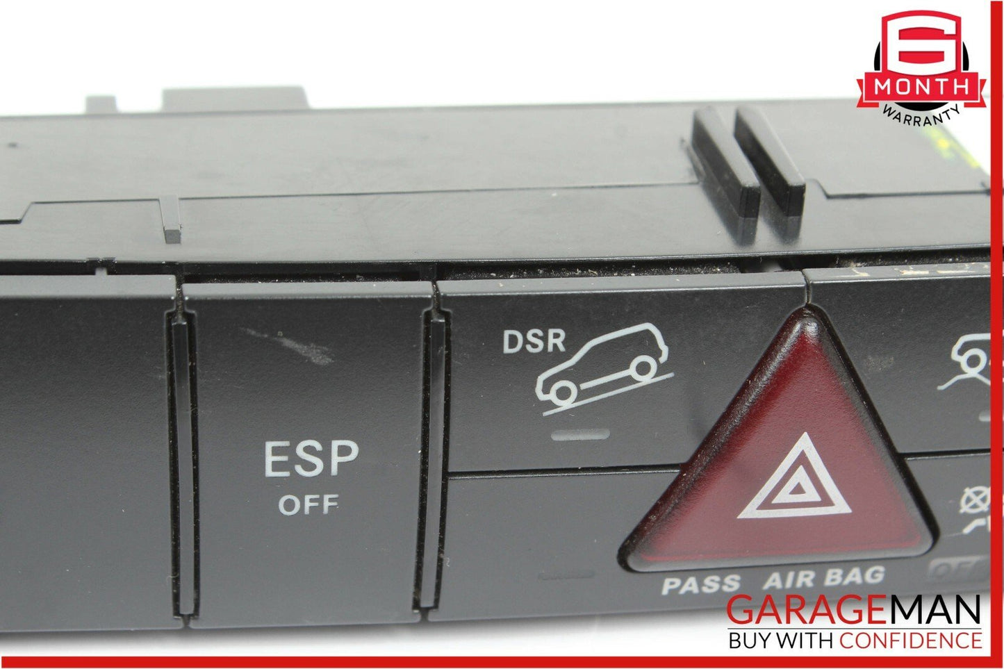 06-12 Mercedes GL450 ML550 Center Dash Hazard Light Switch Control Panel OEM