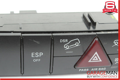 06-12 Mercedes GL450 ML550 Center Dash Hazard Light Switch Control Panel OEM