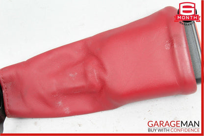 14-18 Maserati Quattroporte Rear Left Seat Belt Seatbelt Receiver Buckle Red OEM
