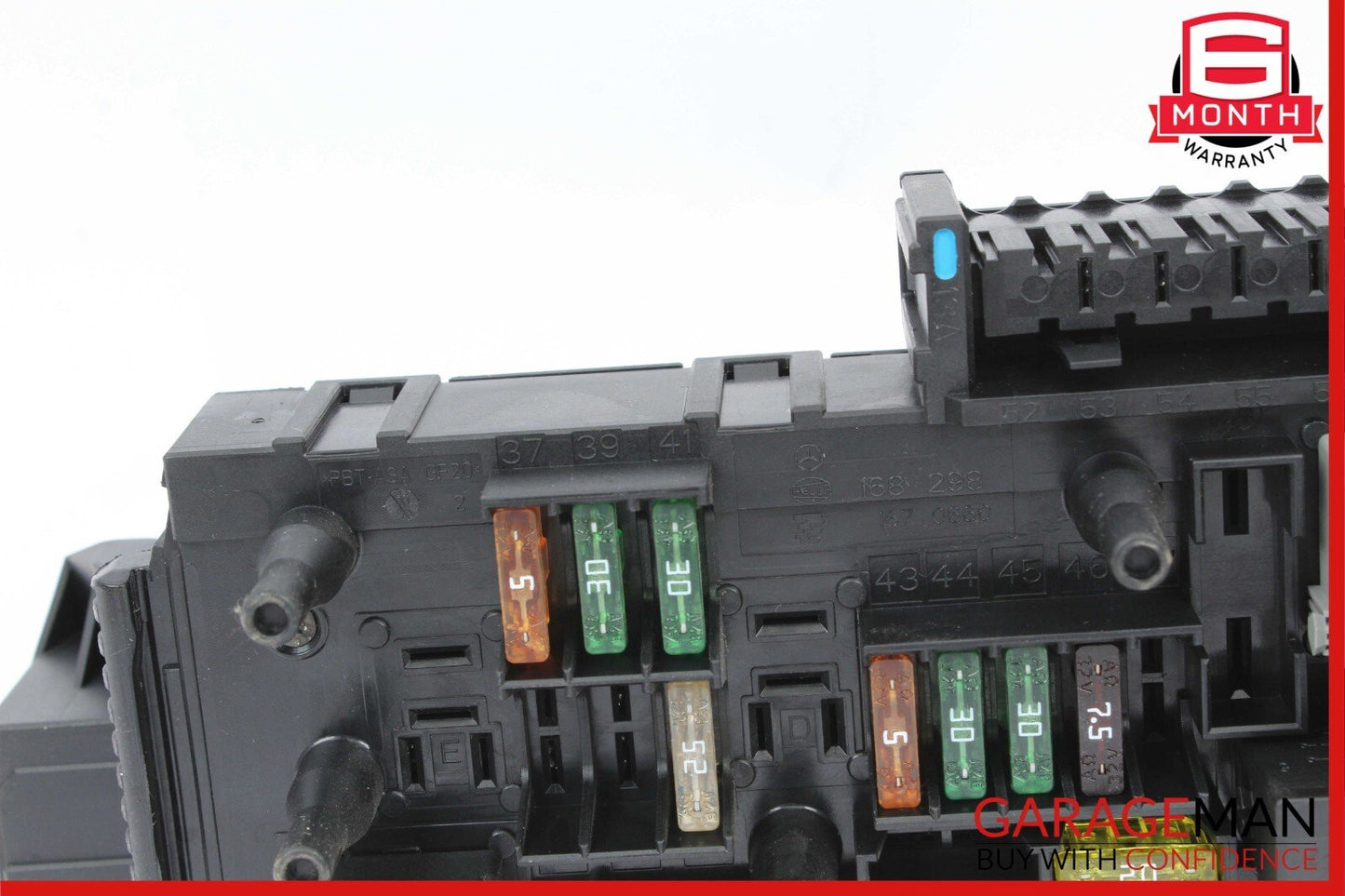 12-14 Mercedes W204 C350 C300 C63 AMG Rear SAM Fuse Relay Junction Box Assembly
