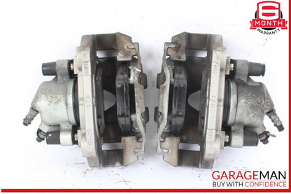 12-15 BMW X1 Front Right and Front Left Side Brake Caliper Calipers Set of 2 OEM