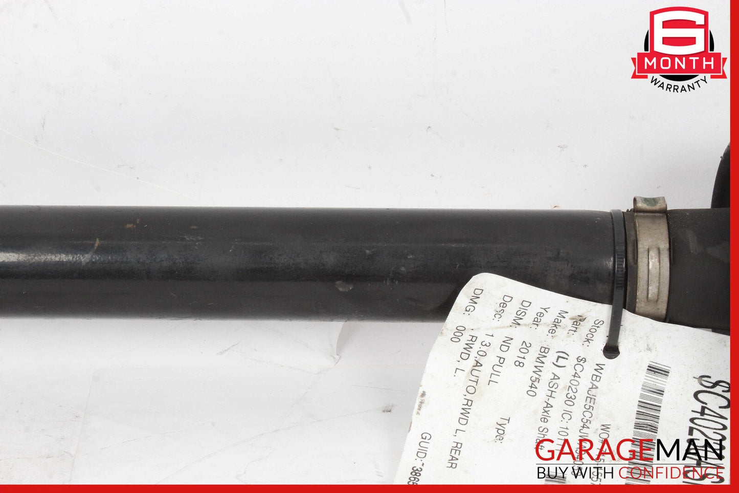 17-20 BMW G30 540I Rear Left Driver Side Axle Shaft OEM