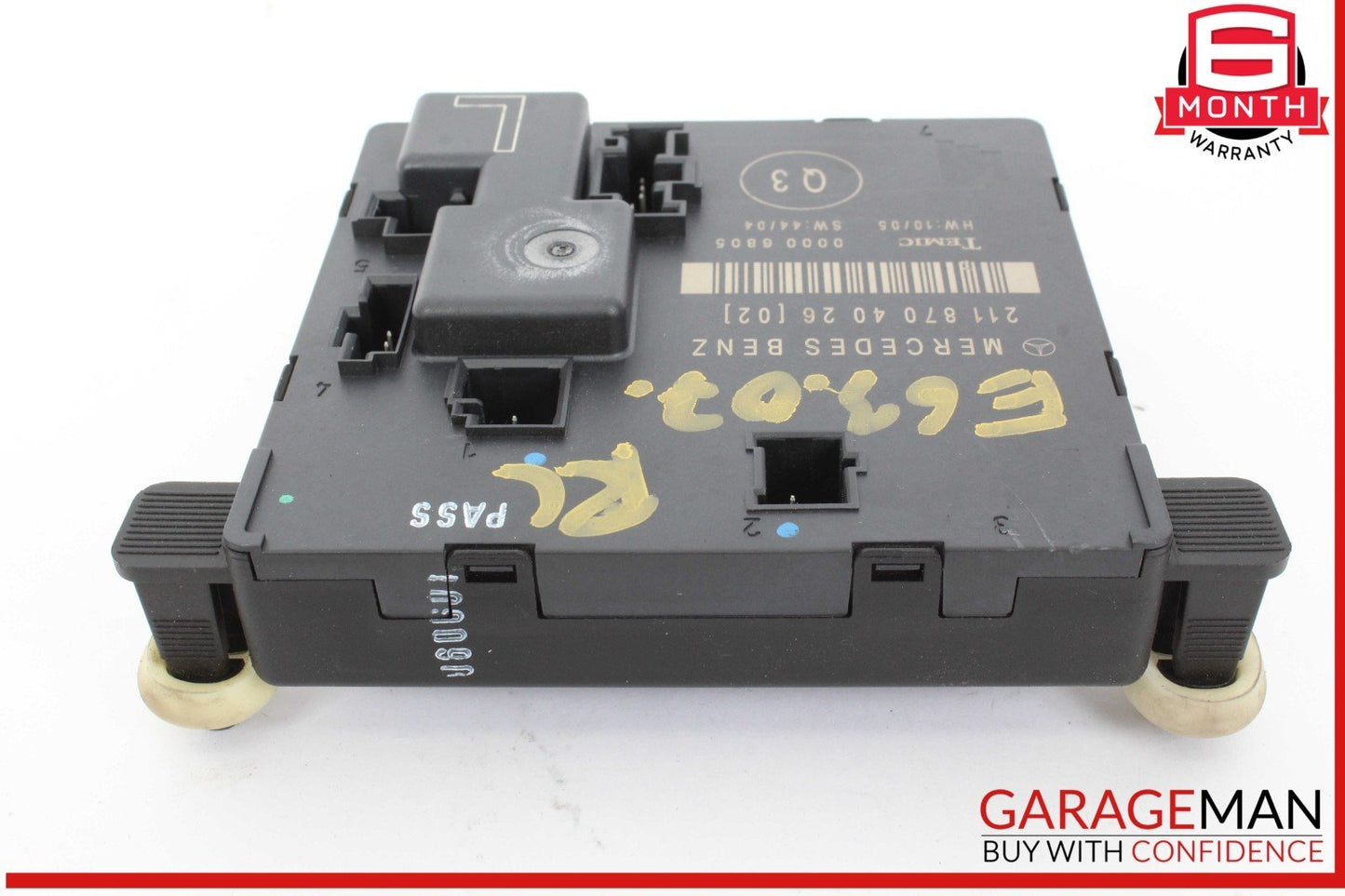 03-09 Mercedes W211 E63 AMG E500 Rear Left Driver Side  Door Control Module OEM