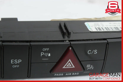 06-10 Mercedes W251 R350 R500 Center Dashboard Hazard ESP Control Switch OEM
