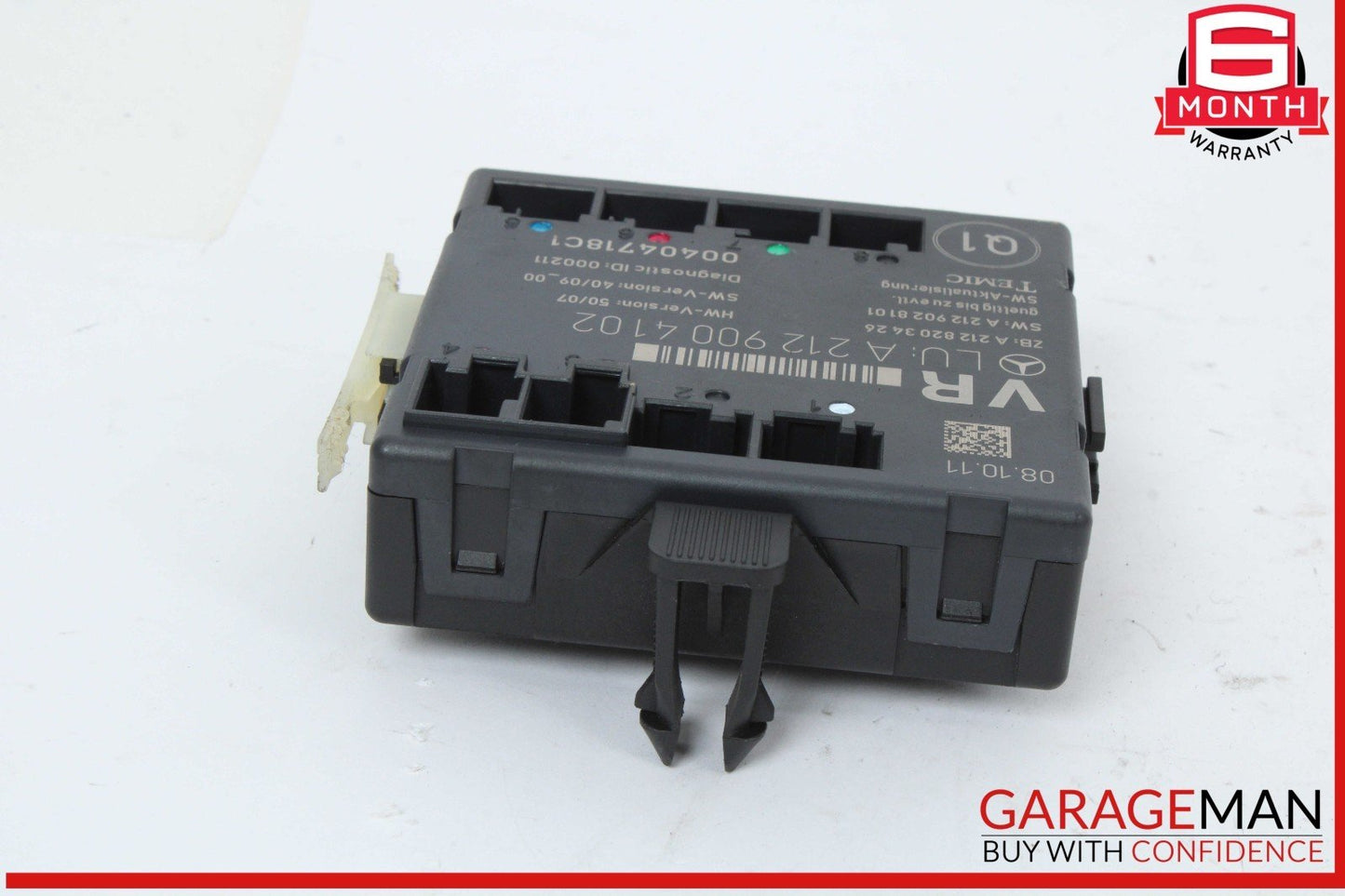 08-14 Mercedes X204 GLK350 Front Right Passenger Side Door Control Module Unit