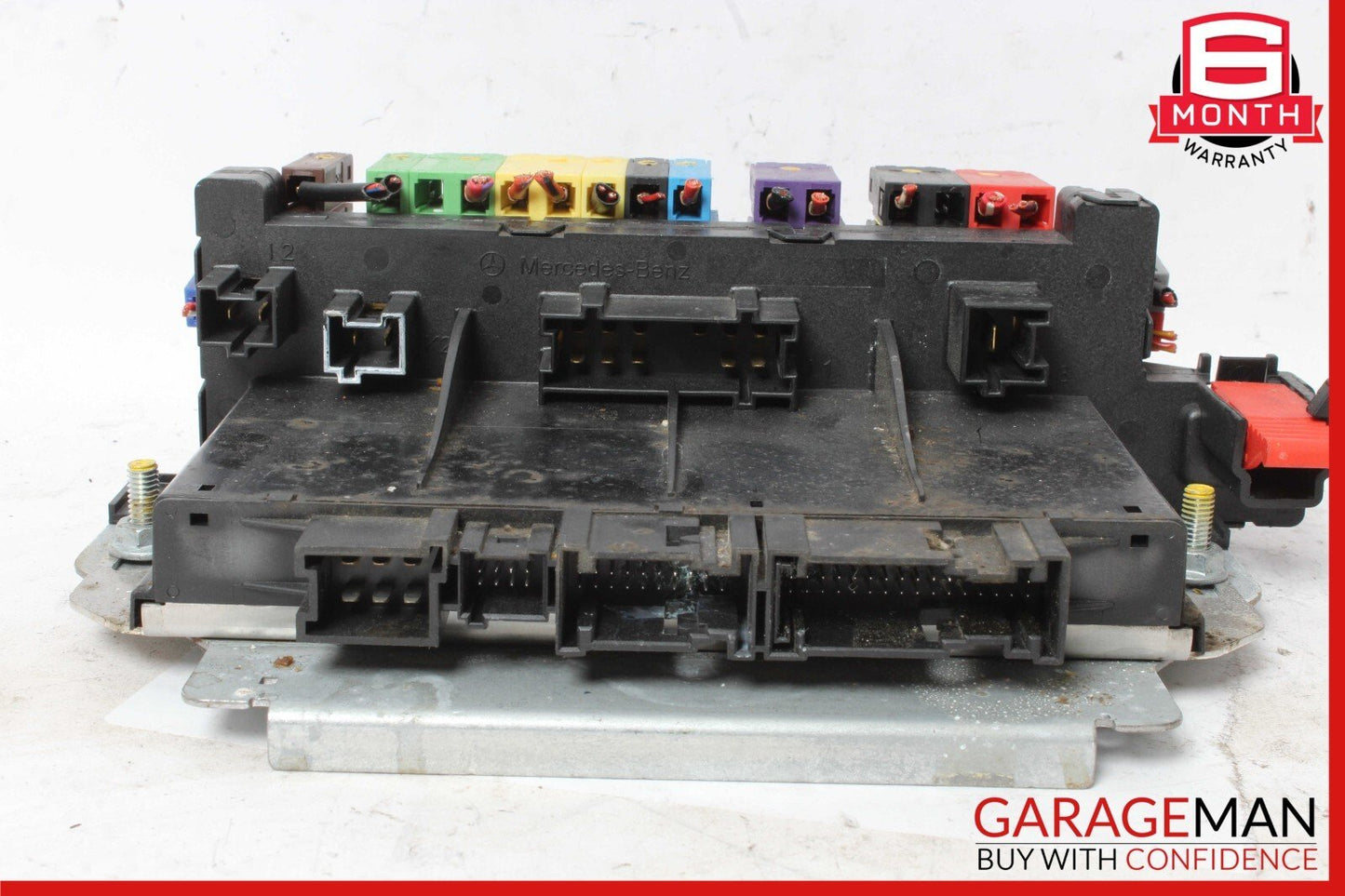 03-12 Mercedes R230 SL500 SL550 SL65 AMG Rear SAM Fuse Box Relay Module Assy