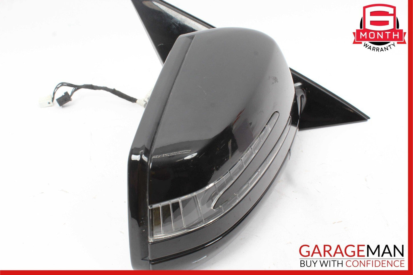 10-13 Mercedes W212 E350 E500 Right Passenger Side Rear View Door Mirror Black