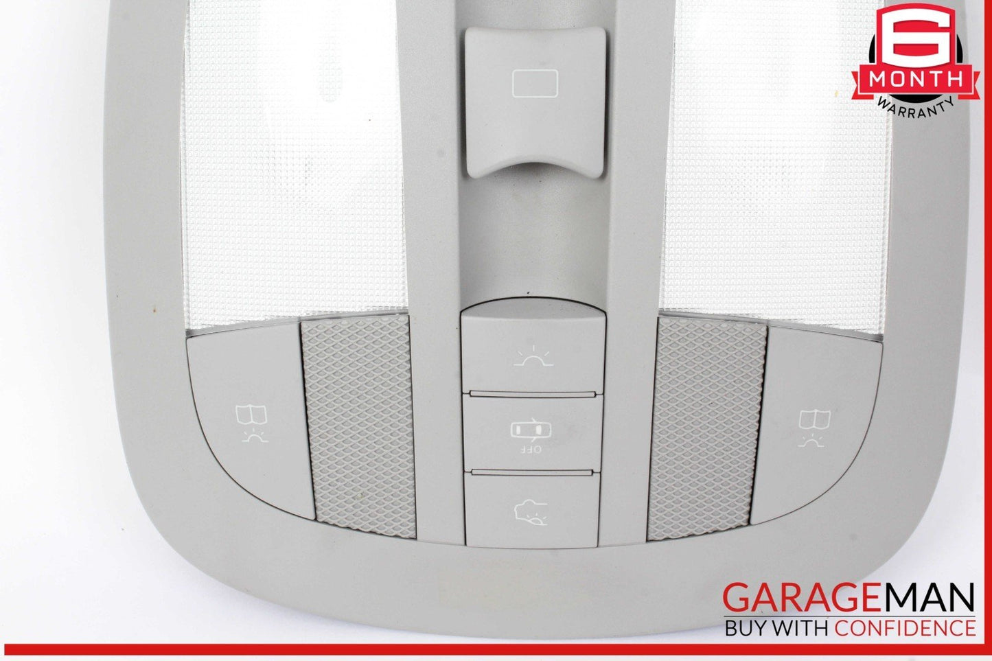 06-13 Mercedes W164 ML350 Front Overhead Dome Light Lamp Gray 2518200610 OEM