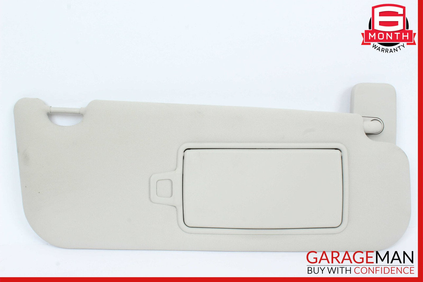17-19 Jaguar XE Front Right Passenger Side Sunvisor Sun Visor Gray OEM