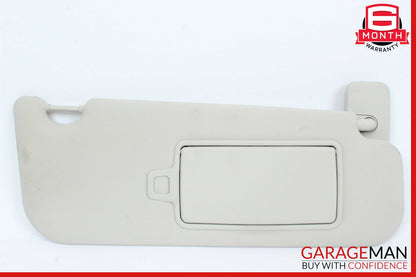 17-19 Jaguar XE Front Right Passenger Side Sunvisor Sun Visor Gray OEM