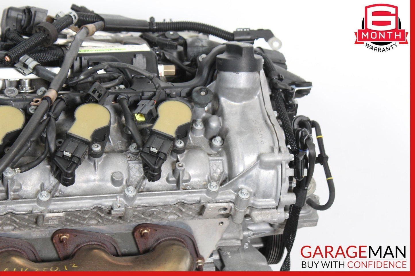 10-12 Mercedes X204 GLK350 3.5L M272 Engine Motor Block Assembly 144k