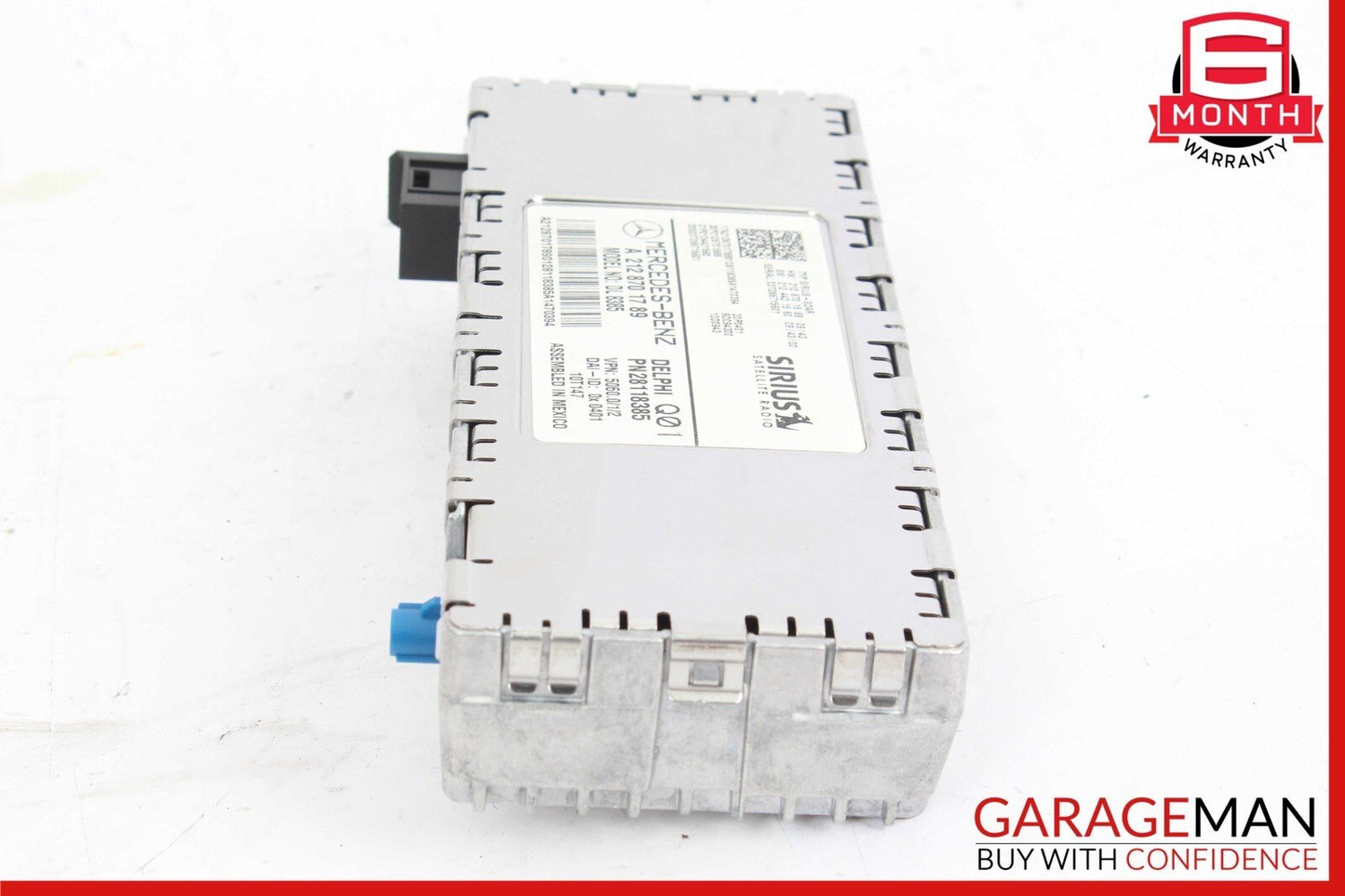 10-17 Mercedes E550 E350 C250 C300 Sirius Satellite Radio Receiver Module Unit