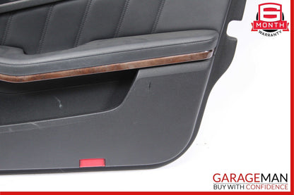10-13 Mercedes W212 E350 E400 E550 Front Right Interior Door Panel Cover Black