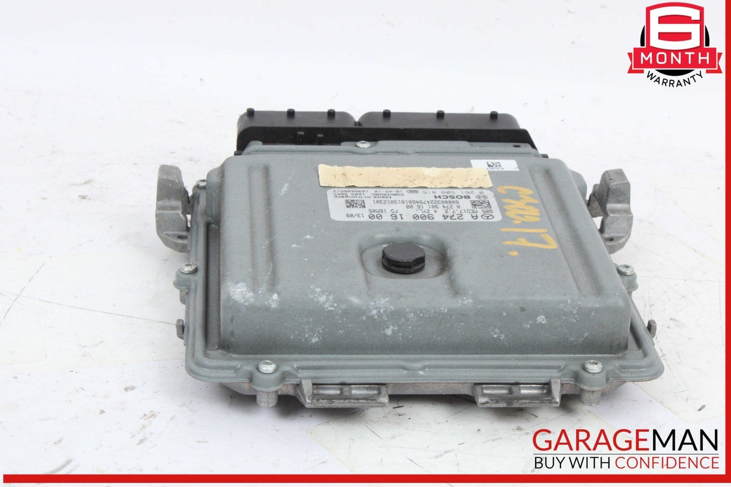 15-20 Mercedes W205 C300 4MATIC ECU ECM Engine Control Module Unit 2749001600