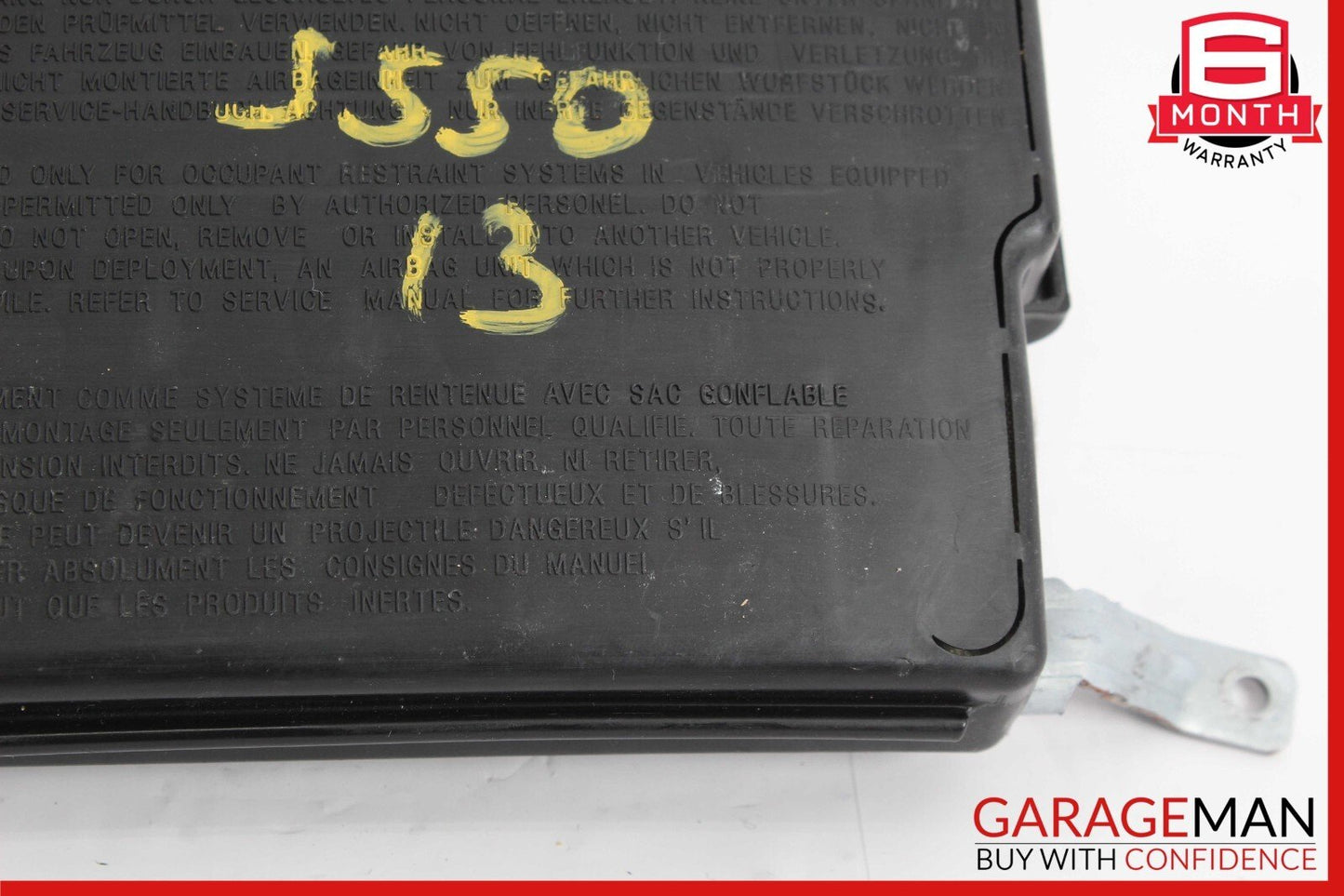 06-14 Mercedes S550 CL600 R500 CL500 Front Right Side Seat SRS Airbag Air Bag