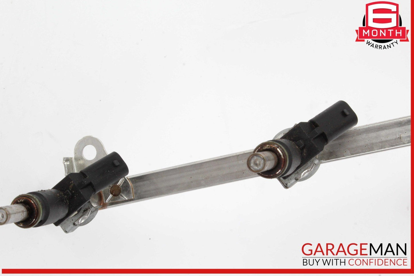 05-12 Mercedes W204 C300 E350 SLK300 Fuel Injector Rail w/ Fuel Injectors OEM
