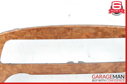 06-13 Mercedes W251 R350 R320 Heater Climate Control Module Trim Bezel Wood OEM