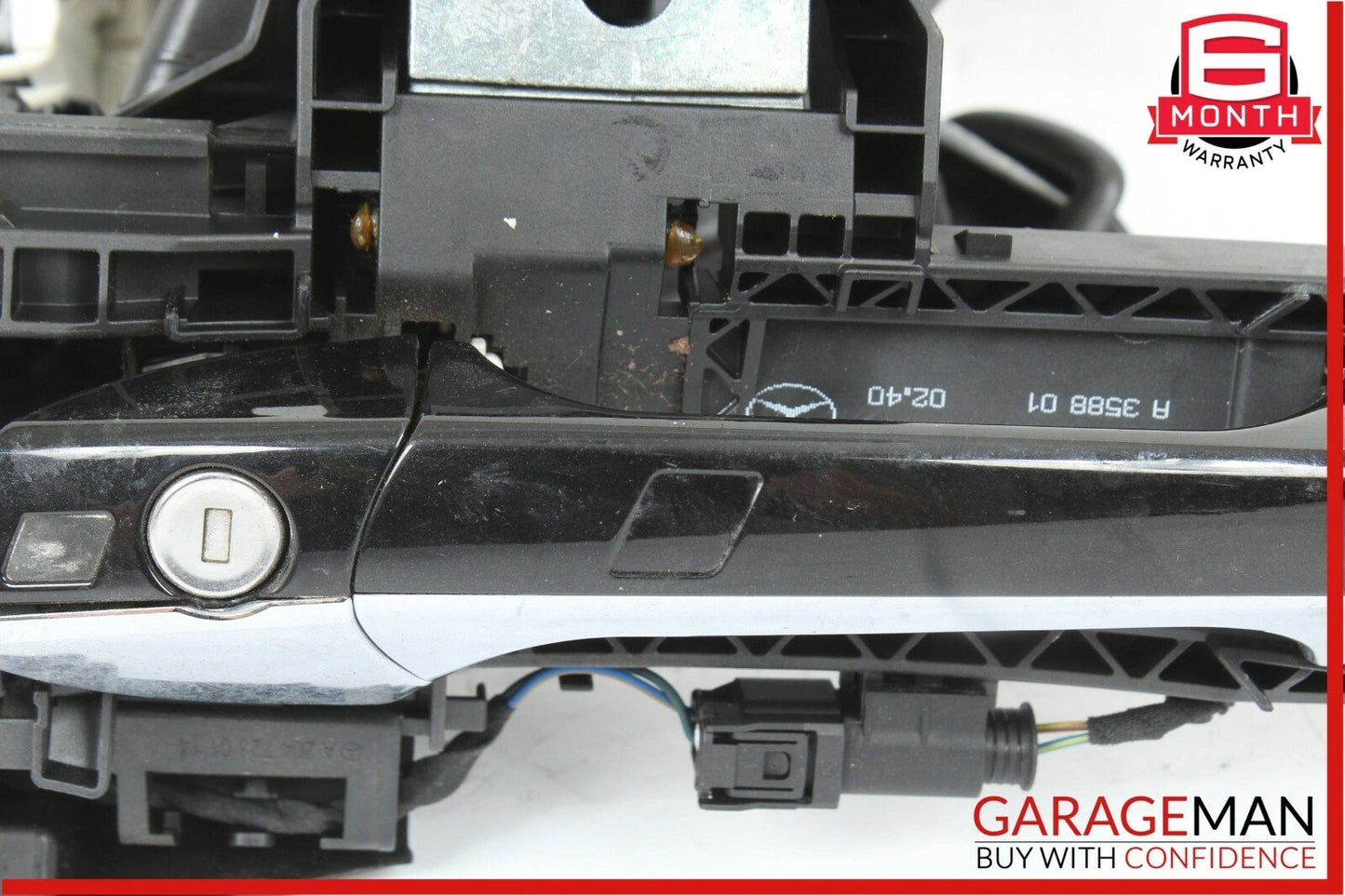 12-14 Mercedes W204 C250 Keyless Go Front Left Exterior Door Handle w/ Actuator