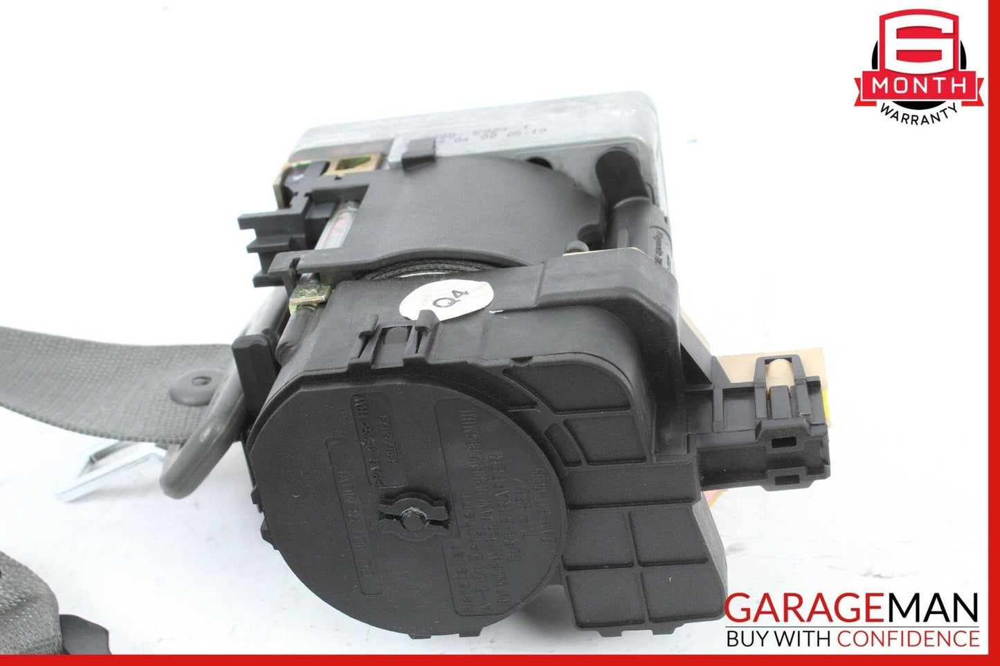03-06 Mercedes R230 SL500 Front Right Side Seatbelt Seat Belt Retractor Grey