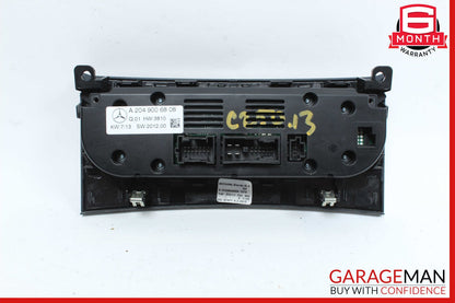 12-14 Mercedes W204 C250 C300 AC A/C Heater Climate Control OEM