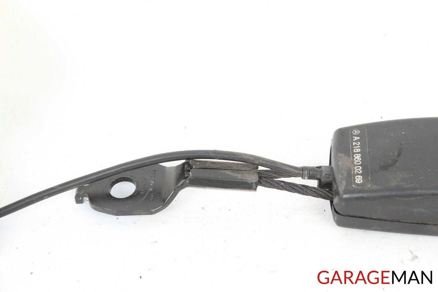12-16 Mercedes W218 CLS500 Front Right Side Seat Belt Seatbelt Receiver Buckle