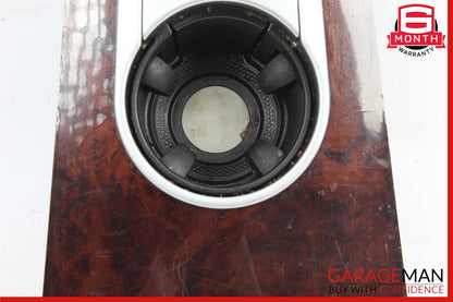 06-12 Mercedes GL450 ML350 GL350 Center Console Cup Holder Compartment Wood