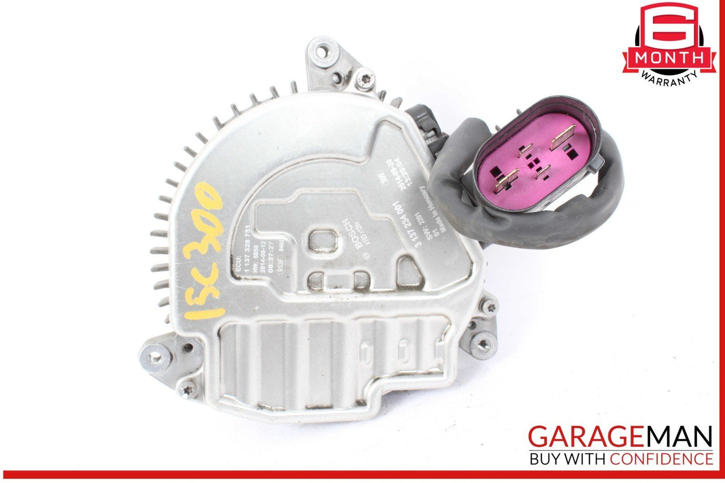 15-23 Mercedes W205 C300 E300 Engine Radiator Cooling Fan Motor 3137234001 OEM