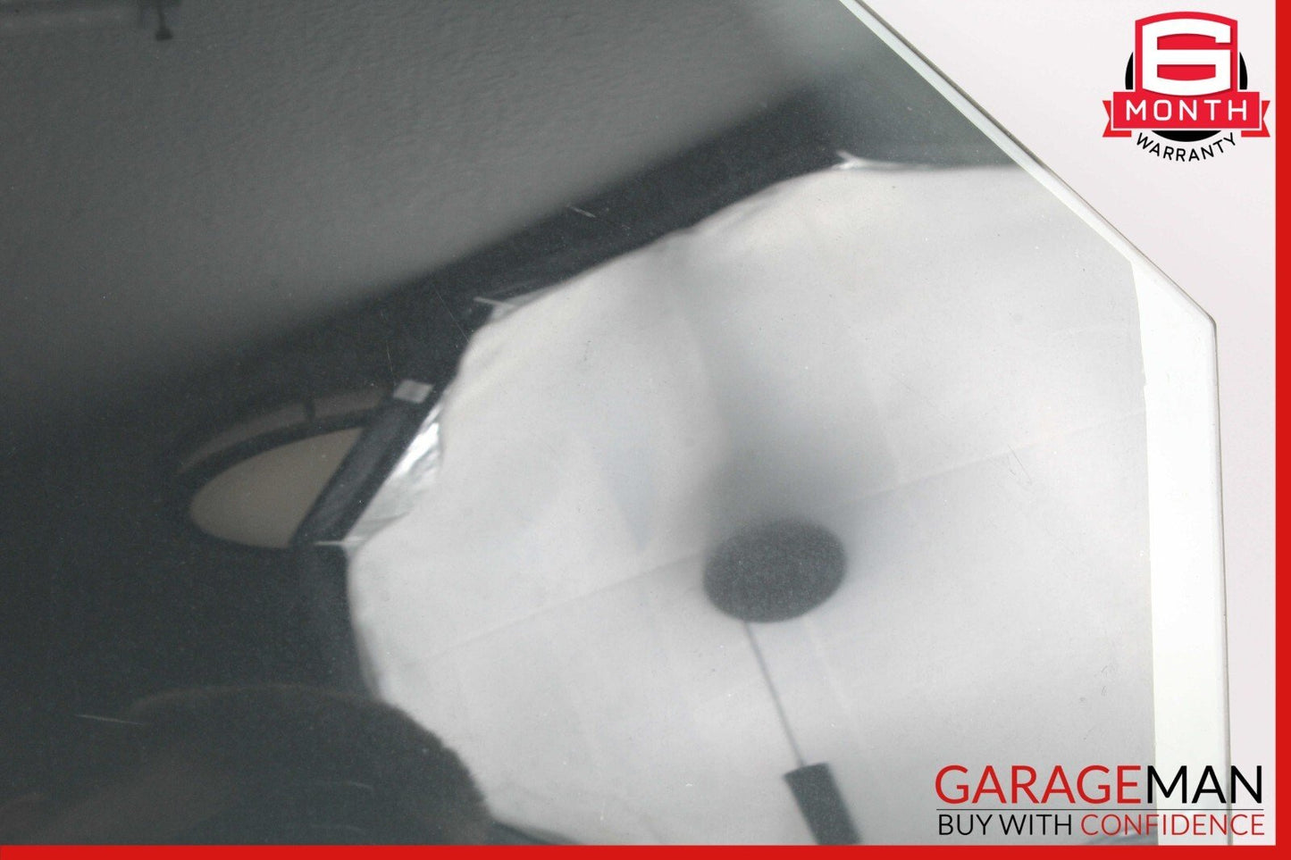 10-15 Jaguar XJ XJR Rear Left Driver Side Door Window Glass OEM