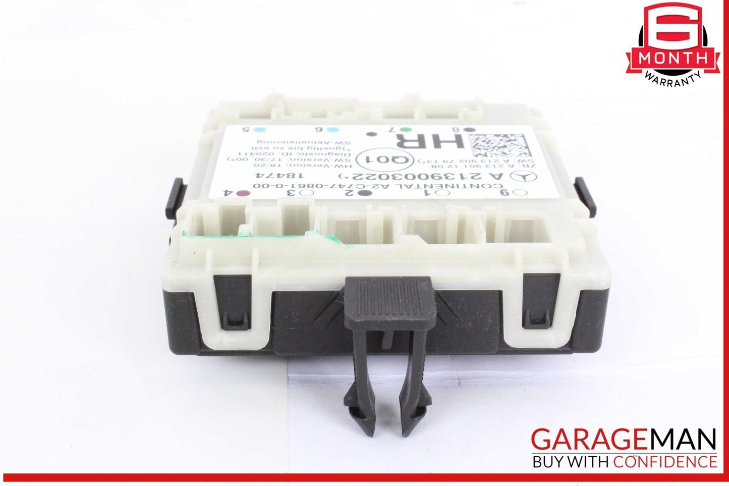 19-23 Mercedes W213 E300 Rear Right Passenger Side Door Control Module Unit OEM