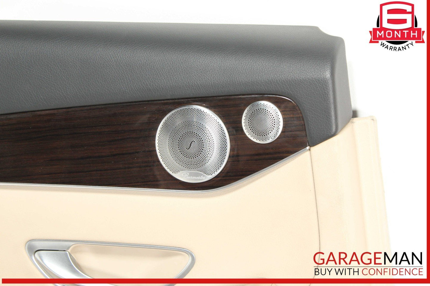 16-23 Mercedes X253 GLC350e GLS300 Rear Left Side Interior Door Trim Panel OEM