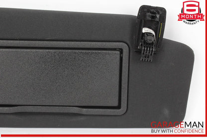 08-14 Mercedes W204 C250 C300 C350 Front Right Side Sunvisor Sun Visor Black OEM
