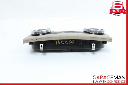12-14 Mercedes W204 C300 C63 A/C Climate Temperature Heater Switch Control Beige