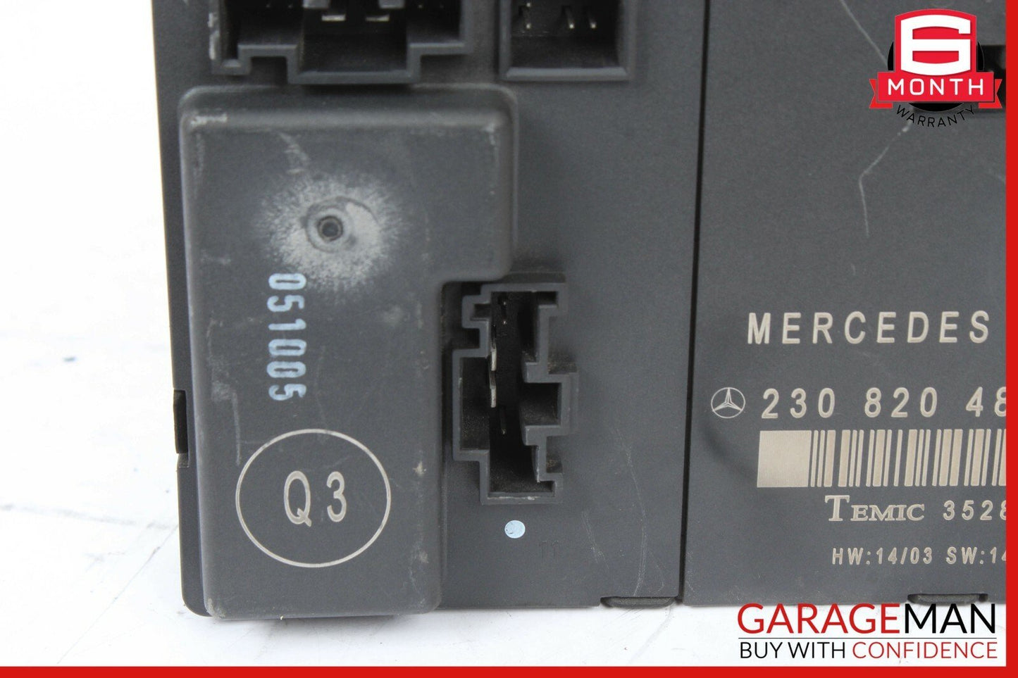 03-08 Mercedes R230 SL500 SL65 AMG Front Right Side Door Control Module Unit